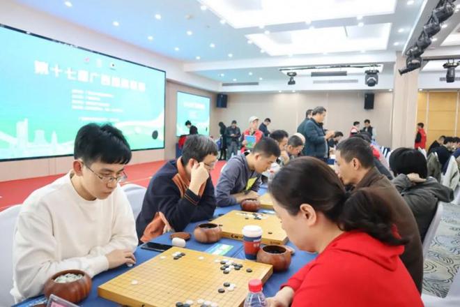 夺冠！第十七届广西围棋联赛圆满落幕pg电子免费模拟器桂林广陆数测队(图2)